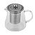 Chaleira De Vidro Infusor De Chá Inox 700ml Bule Requinte - Imagem 5