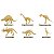 Brinquedo Dinossauro Escavação Escavar Fóssil Colecionável - Imagem 5