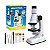 Microscópio Brinquedo Didático Infantil Ciência Amplia 1200x - Imagem 1