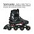 Patins Ajustável Infantil 4 Rodas Led Freio Brinquedo Roller - Imagem 3