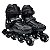 Patins Ajustável Infantil 4 Rodas Led Freio Brinquedo Roller - Imagem 2