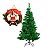 Árvore Natal 800 Galhos Decoração Grande Cheia 2,1m + Brinde - Imagem 1