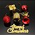 Decoração Natal Kit 60 Enfeite Natalinos Pisca Pisca 5m Bola - Imagem 8