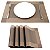 Kit Jogo Americano Retangular Impermeável 45x30cm - 4 Peças - Imagem 20