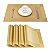 Kit Jogo Americano Retangular Impermeável 45x30cm - 4 Peças - Imagem 17