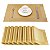 Kit Jogo Americano Retangular Impermeável 45x30cm - 8 Peças - Imagem 18