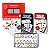 Dominó 28 Peças Osso Estojo + 2 Jogos Baralhos Profissional - Imagem 1