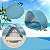 Tenda Infantil Com Piscina Praia Proteção Uv Barraca Criança - Imagem 3