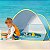 Tenda Infantil Com Piscina Praia Proteção Uv Barraca Criança - Imagem 4