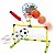 Brinquedo Piscina Água Polo Aquático Cesta Basquete Gol 2x1 - Imagem 9