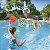 Brinquedo Piscina Água Polo Aquático Cesta Basquete Gol 2x1 - Imagem 2