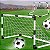 Kit Futebol Gol Trave Golzinho 2 Em 1 + Bola Cones de Treino - Imagem 2