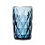 Jogo 6 Copos De Vidro Resistente Diamond Safira 350ml Luxo - Imagem 6