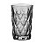 Jogo 6 Copos De Vidro Resistente Diamond Safira 350ml Luxo - Imagem 12