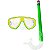 Kit Mergulho Infantil Snorkel Óculos Nadadeira Praia Piscina - Imagem 8