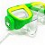 Kit Mergulho Infantil Snorkel Óculos Nadadeira Praia Piscina - Imagem 19