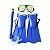 Kit Mergulho Infantil Snorkel Óculos Nadadeira Praia Piscina - Imagem 1