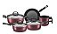 Jogo De Panelas Frigideira Antiaderente Safira Mta 5 Peças - Imagem 3