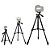 Tripé Profissional Celular Câmera 1,48m Estojo Suporte 360 - Imagem 2