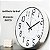 Relógio De Parede Decorativo Quartzo 30cm Números Grandes - Imagem 12