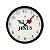 Relógio De Parede Decorativo Quartzo 30cm Números Grandes - Imagem 5