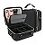 Maleta Porta Maquiagem Com Espelho LED Divisórias Ajustável - Imagem 1