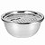 Ralador Legumes Com Tigela Inox Bacia 4 Em 1 Fatiador Queijo - Imagem 8