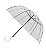 Guarda Chuva Automático Grande Transparente Adulto Sombrinha - Imagem 3