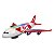 Brinquedo Infantil Avião Gira 360º Bate e Volta Luz e Som - Imagem 6