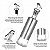 Kit 2 Galheteiros Vidro 200ml Azeite Vinagre Bico Dosador - Imagem 2