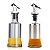 Kit 2 Galheteiros Vidro 200ml Azeite Vinagre Bico Dosador - Imagem 1