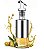 Kit 2 Galheteiros Vidro 200ml Azeite Vinagre Bico Dosador - Imagem 4