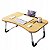 Mesa Multiuso Dobrável Suporte Notebook Café Cama Estudo MDF - Imagem 1