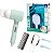 Brinquedo Kit Mini Salão Secador + Acessórios Com Luz e Som - Imagem 1