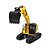 Trator De Controle Remoto Construção Brinquedo Recarregável - Imagem 20