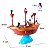 Brinquedo Jogo Equilibra o Pinguim Barco Navio Pirata - Imagem 4