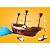Brinquedo Jogo Equilibra o Pinguim Barco Navio Pirata - Imagem 8