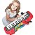 Teclado Musical Infantil 37 Teclas Ritmos Microfone E Banco - Imagem 5