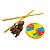 Jogo Equilibra Esquilo Com Roleta Infantil Pais e Filhos - Imagem 5