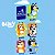 Miniaturas Bluey Dedoches de Vinil Fantoches de Dedo - Imagem 7