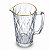 Jarra de Vidro Diamond Borda de Ouro 1 Litro – Lanty - Imagem 5