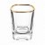 Kit Jogo de Copos para Shot Dose Borda de Ouro 6 Peças 50 ml - Imagem 6