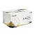 Jogo De Canecas Xícara Café Vidro Borda De Ouro 90ml 6 Peças - Imagem 8