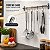 Escumadeira Metal Resistente Fritura Alimentos Grande 32cm - Imagem 4