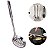 Escumadeira Metal Resistente Fritura Alimentos Grande 32cm - Imagem 8