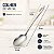 Colher de Mesa Aço Inoxidável Resistente Grande Servir Alimentos 26 cm - Imagem 2