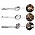 Kit Jogo de Talheres de Cozinha em Inox 3 Peças - Imagem 4