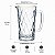 Kit Jarra De Vidro Diamond 1L + 6 Copos 460ml Borda De Ouro - Imagem 6