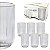 Kit Jarra De Vidro Diamond 1L + 6 Copos 460ml Borda De Ouro - Imagem 15