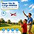 Avião Planador 51cm Super Leve Brinquedo Infantil Voo Longo - Imagem 16